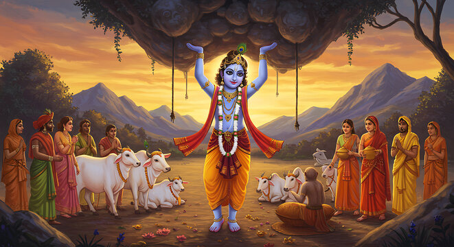 Govardhan Puja