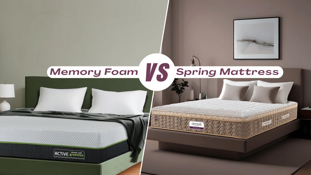 Memory Foam vs Spring Mattress