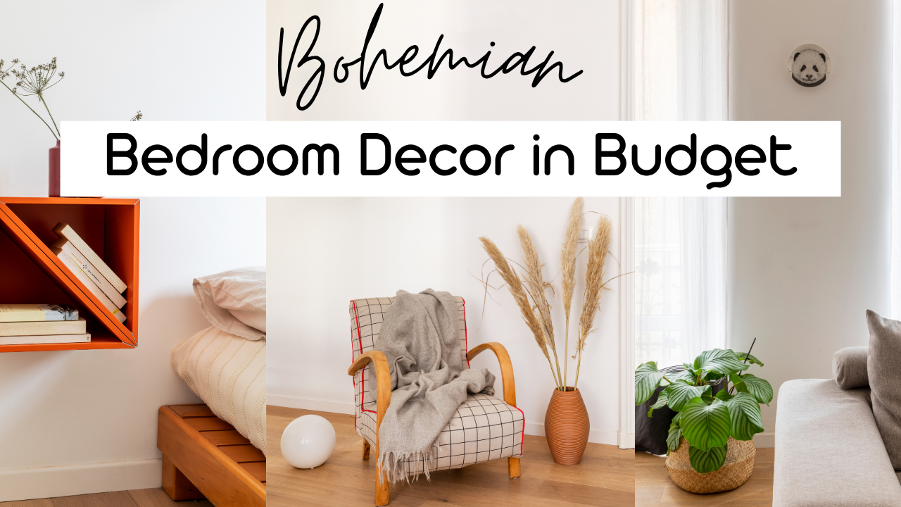 Bohemian bedroom decor budget