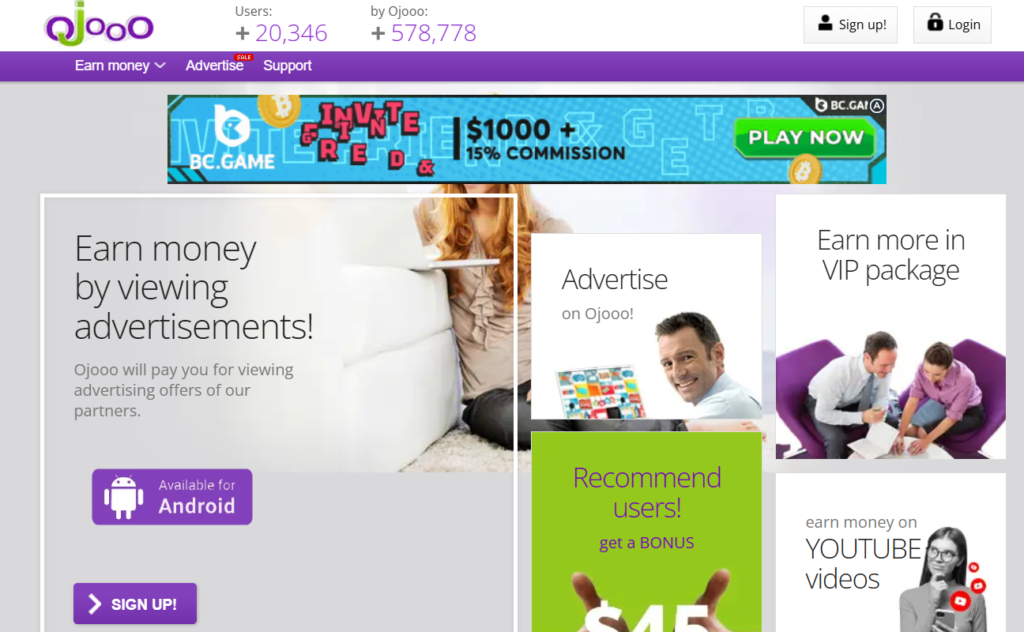 pay to click sites without investment