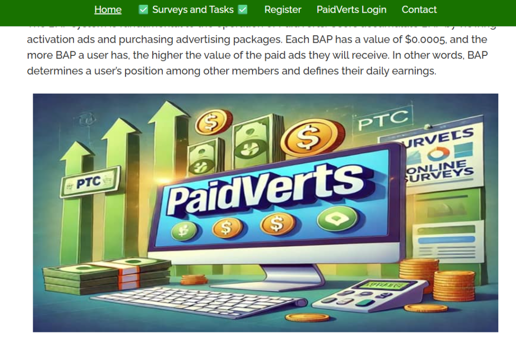 pay to click sites without investment