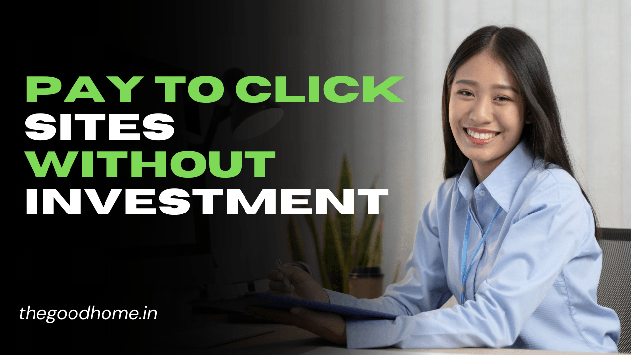 pay to click sites without investment