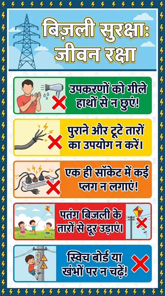 Bijli Suraksha Tips