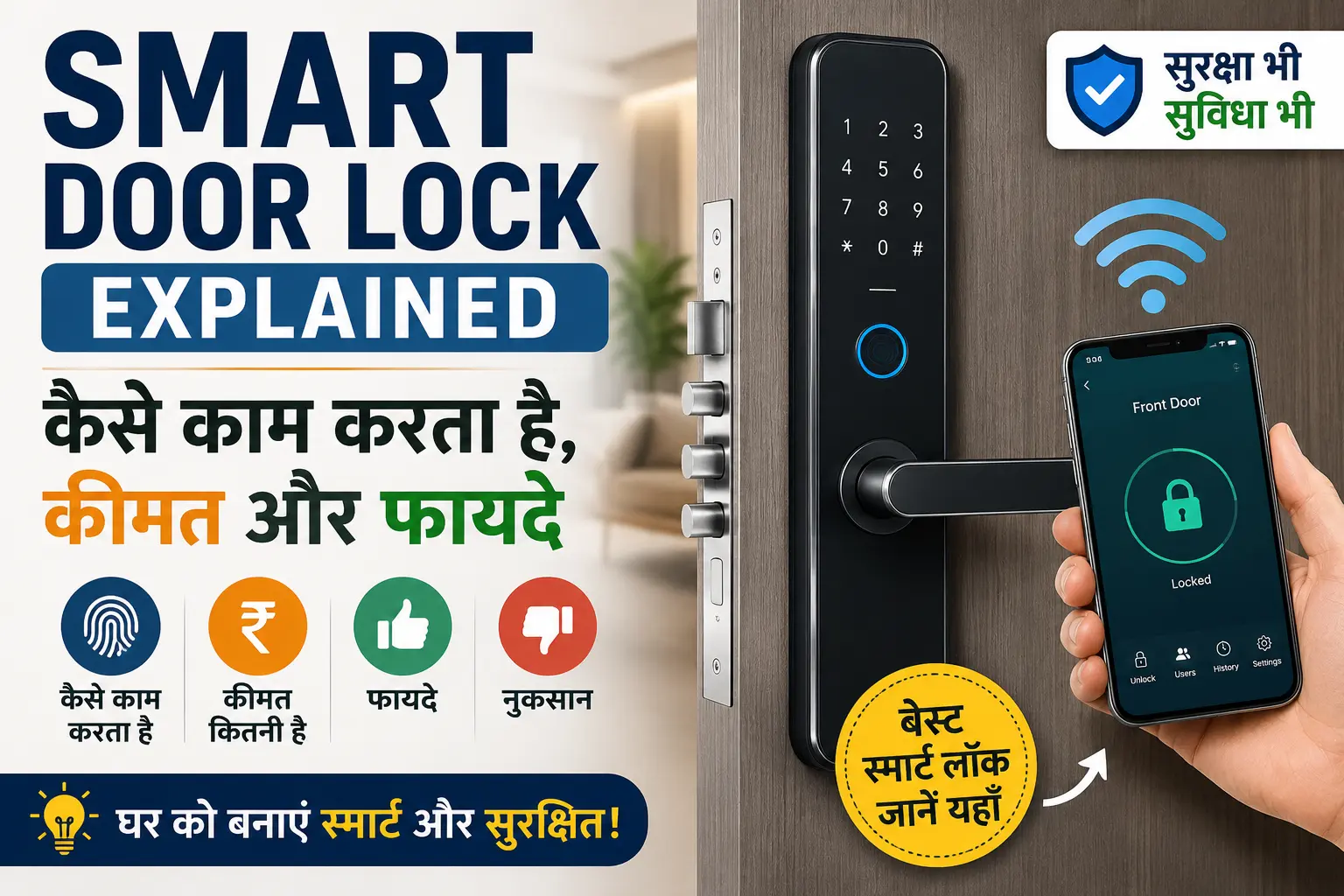 Smart Door Lock kya hai