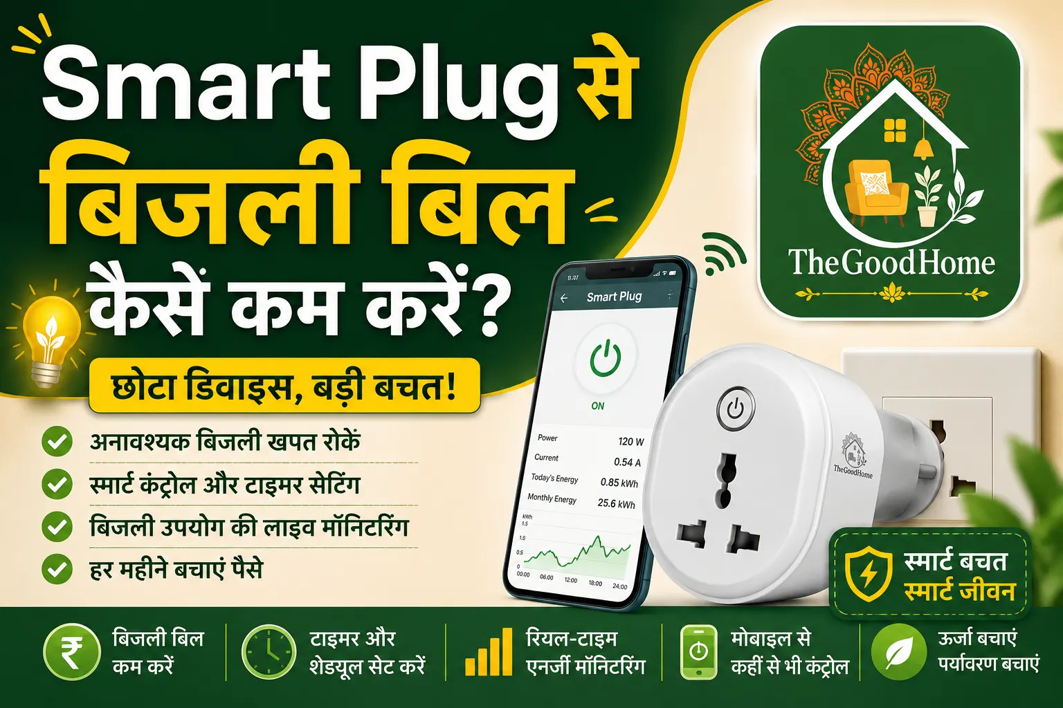 Smart Plug Bijli Bachat