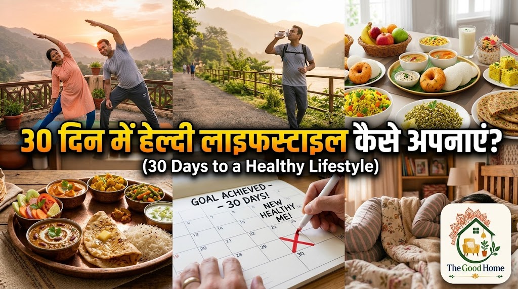 Healthy life style in 30 days