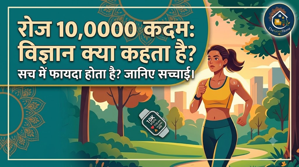 10000 Kadam Chalne ke fayde