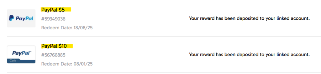 swagbucks payment proof