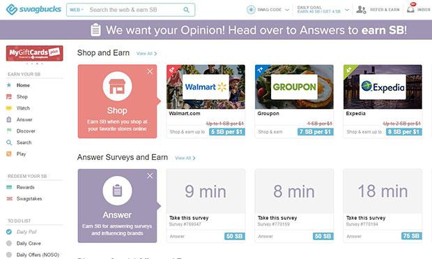 Ways to Earn Money on Swagbucks