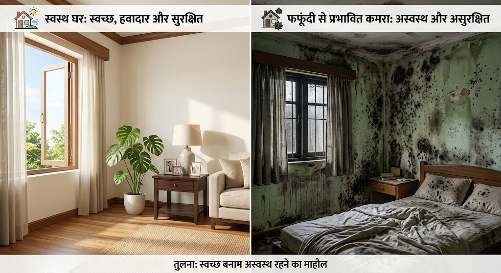 Monsoon me Ghar me fafoond se kaise bachen