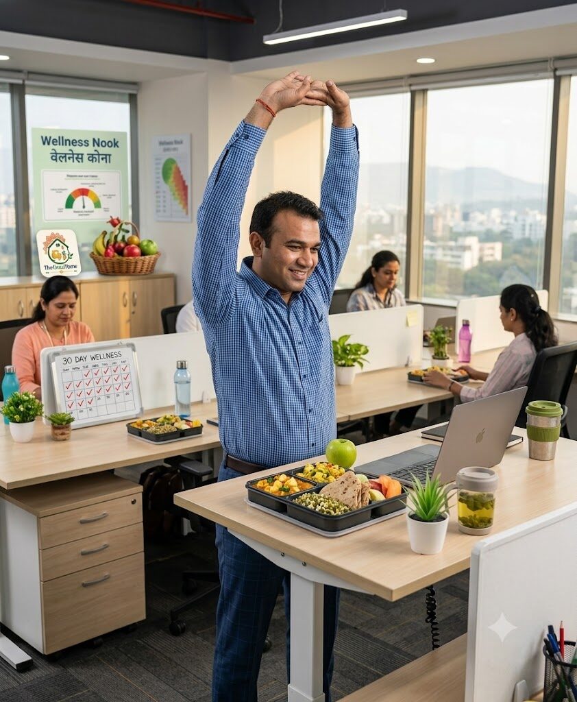 Office me Healthy rahane ke Tips