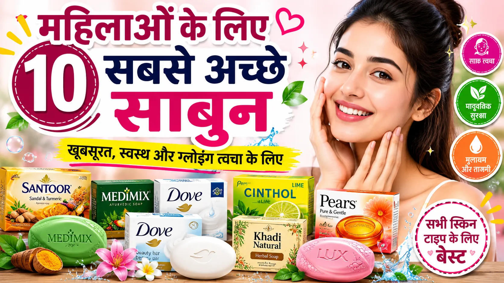 Best Soaps for Women in Hindi