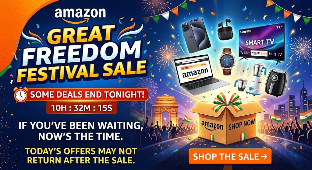 Amazon Great Freedom Sale 2026