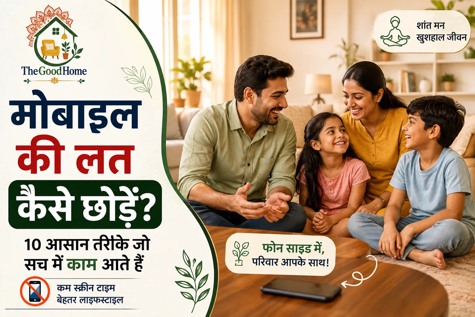 Mobile ki lat kaise choden