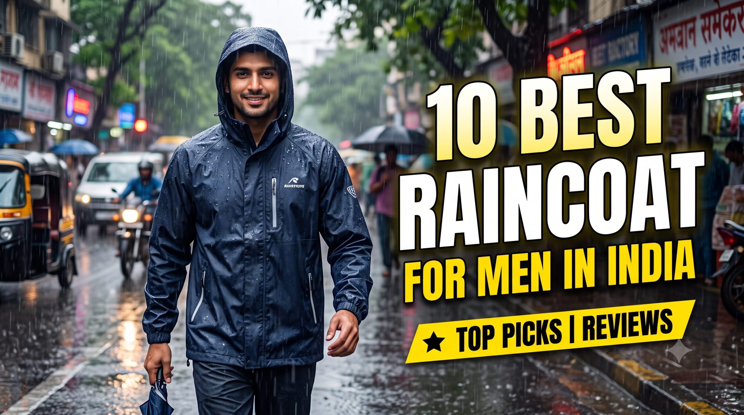 Best Raincoat for Men