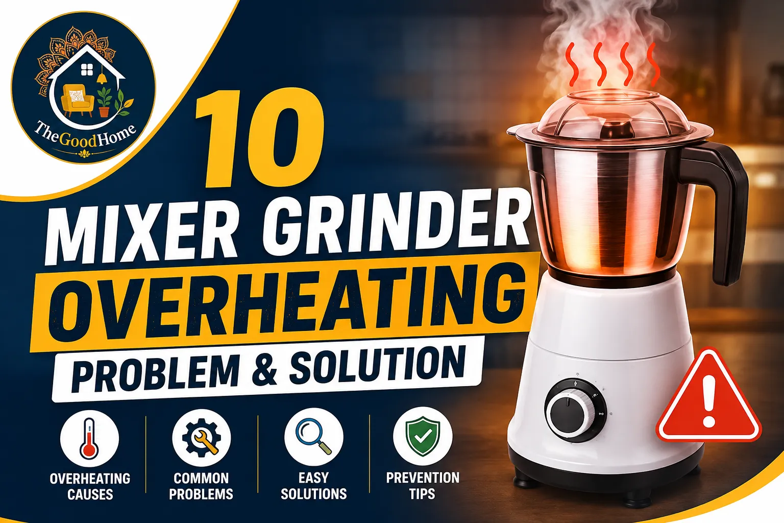 Mixer Grinder Overheating